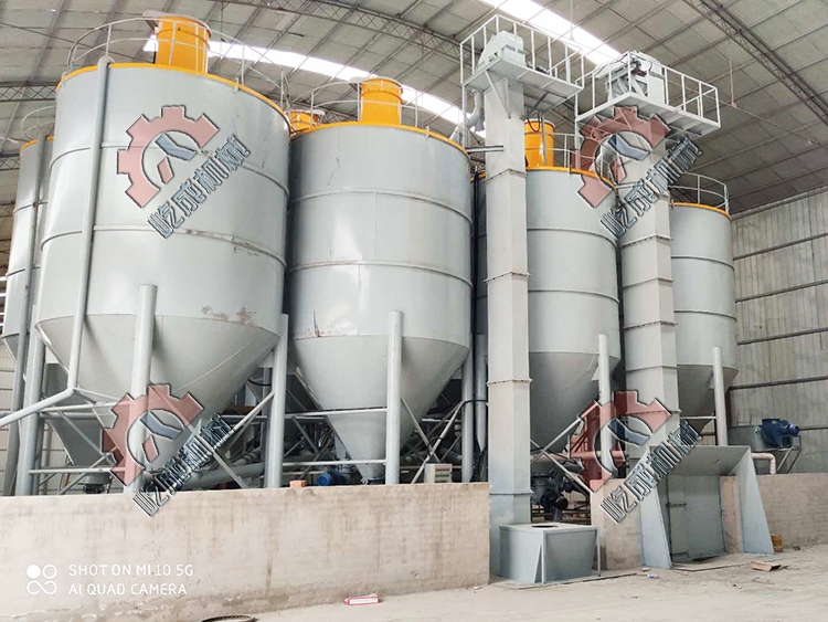 海南首条年产三十万吨预拌干混砂浆生产线在海口投产啦！